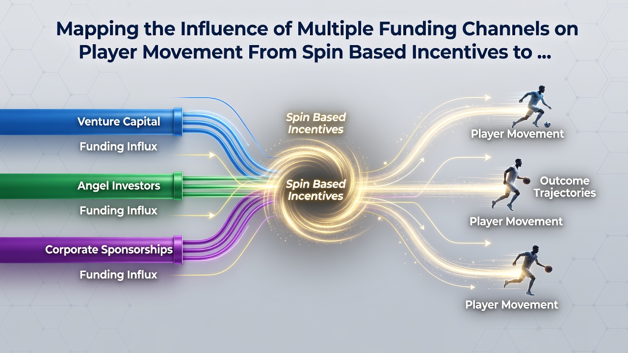 Visualization of player flow from spins through tables into accumulating prize pools