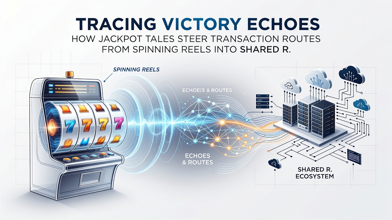 Diagram showing transaction pathways connecting slot wins to pooled reward systems