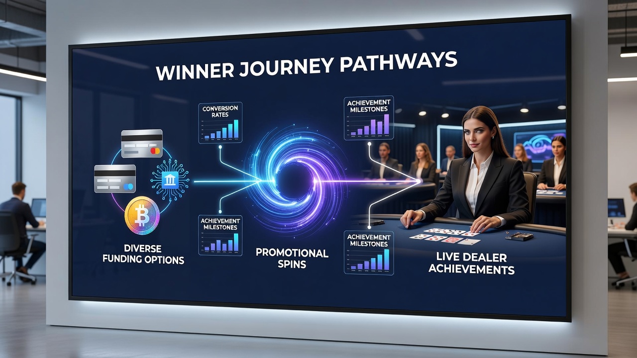 Diagram of funding flows connecting slot promotions to live dealer play and accumulating jackpot pools